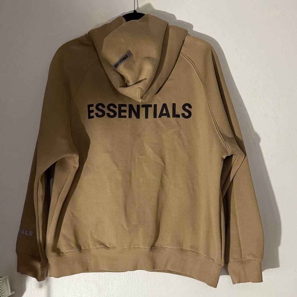 Essentials Tan Hoodie women’s medium